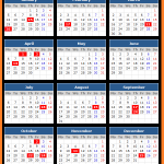 Telangana Bank Holidays Calendar 2015